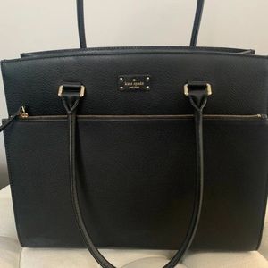 Kate Spade Maeve Grove Street Tote. Pebbled leather. Color Black